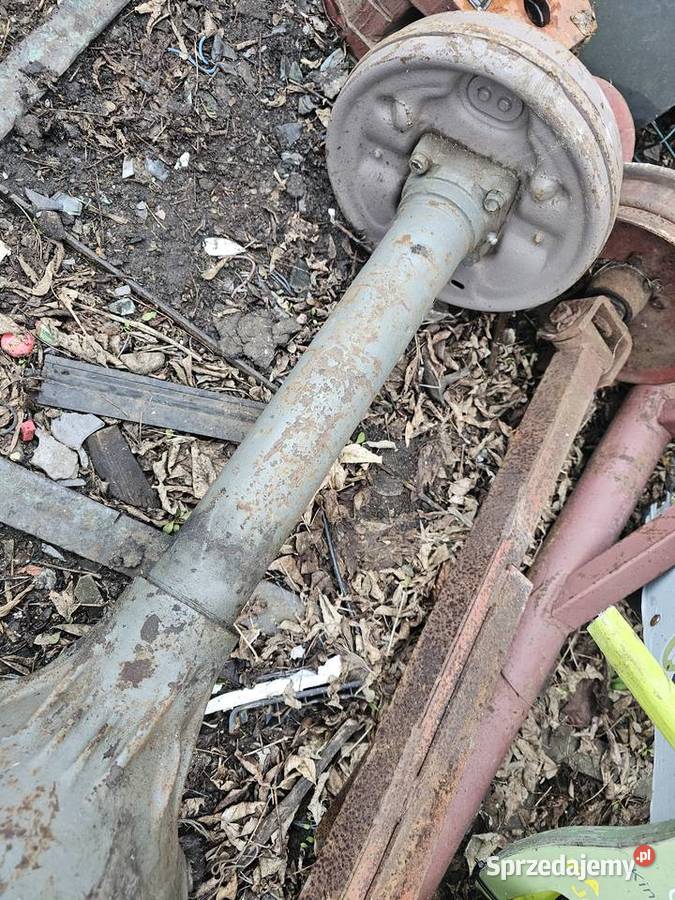 Most z dyferencjałem oś żuk Mosty Drzewica