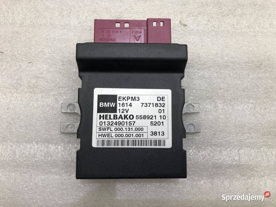 STEROWNIK POMPY PALIWA BMW F30 F31 7371832 20D osobowe Sterowniki