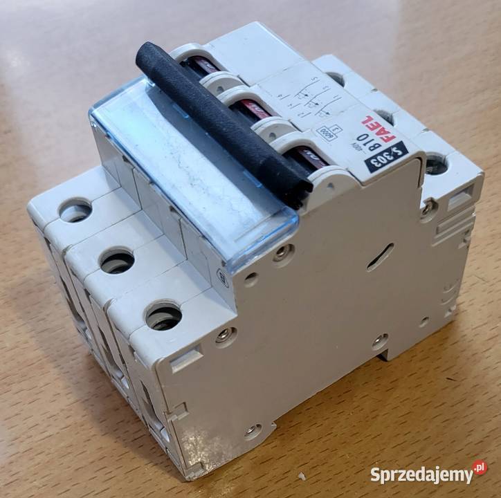 Wyłącznik nadprądowy S303 B10 trzy fazy Włodawa