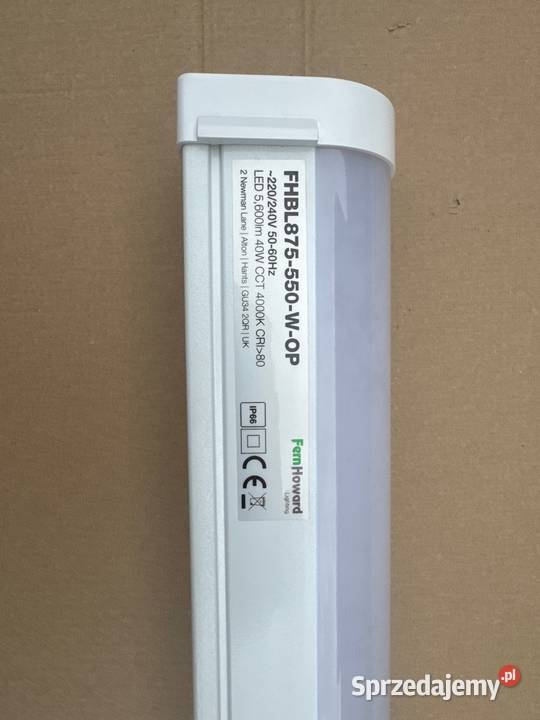 Hermetyczna lampa liniowa LED 40W 150 Dębica