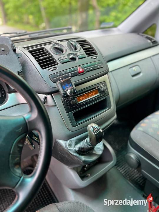 Mercedes viano 4x4 multivan 8 osobowy Vat 23 komputer pokładowy małopolskie Zator sprzedam