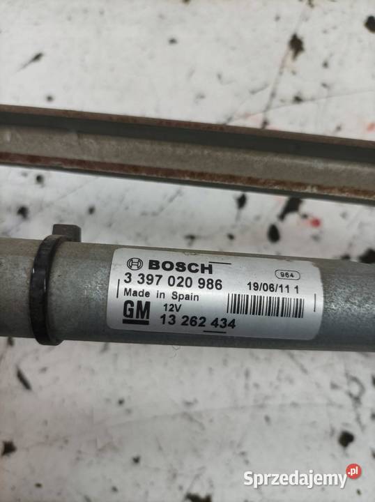 MECHANIZM WYCIERACZEK PRZÓD EU 1397220623 Opel