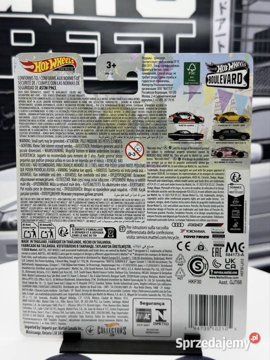 Hot Wheels Boulevard Audi S4 Quattro BOX 5 Wrocław