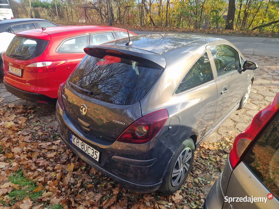 Opel corsa 14turbo 2014 zarejesrrowany anglik 1398cm3 Kraków sprzedam