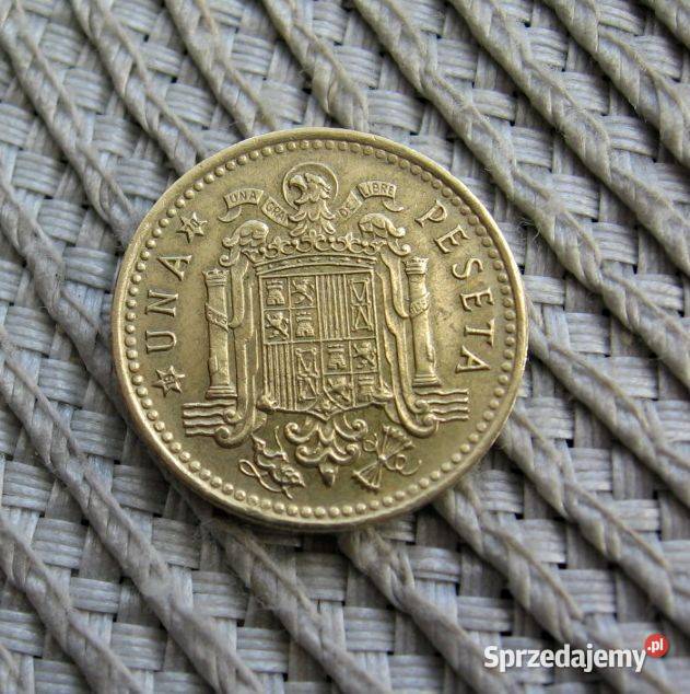 Hiszpania 1 Peseta 1966r Gen Franko Numizmatyka sprzedam