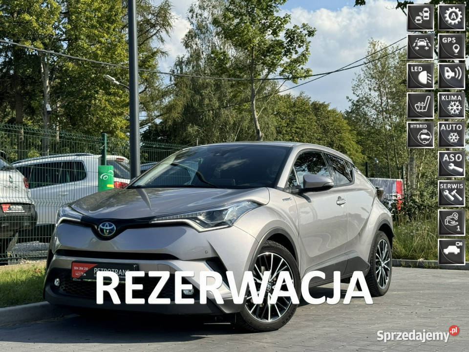 Toyota CHR 18 HYBRID FULL LED Nawigacja JBL lakier metallic Mrągowo