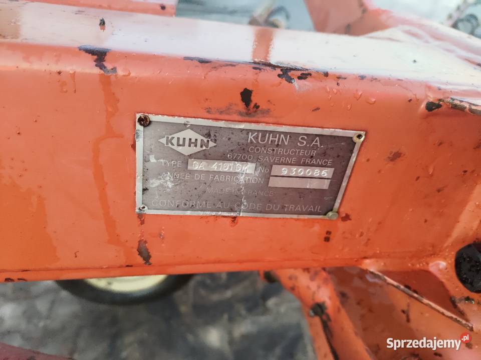 Zgrabiarka kuhn GA4101gm Zgrabiarki i przetrząsacze Targowisko sprzedam
