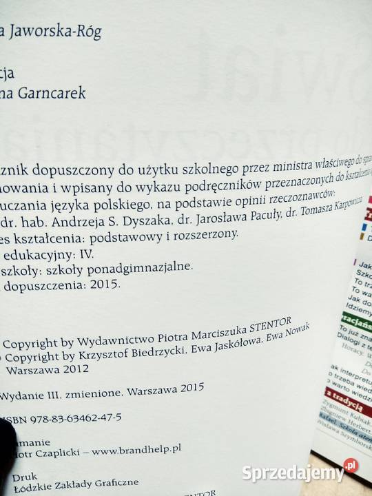 Świat do przeczytania 11 stentor Warszawa