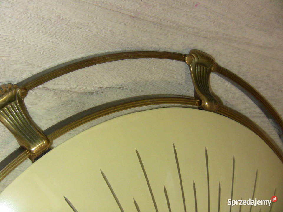 Plafon mosiężny FI 62 łódzkie sprzedam