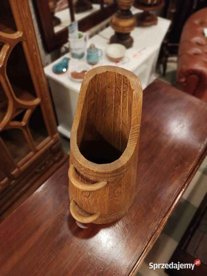 Naczynie drewniane ozdoba Ełk