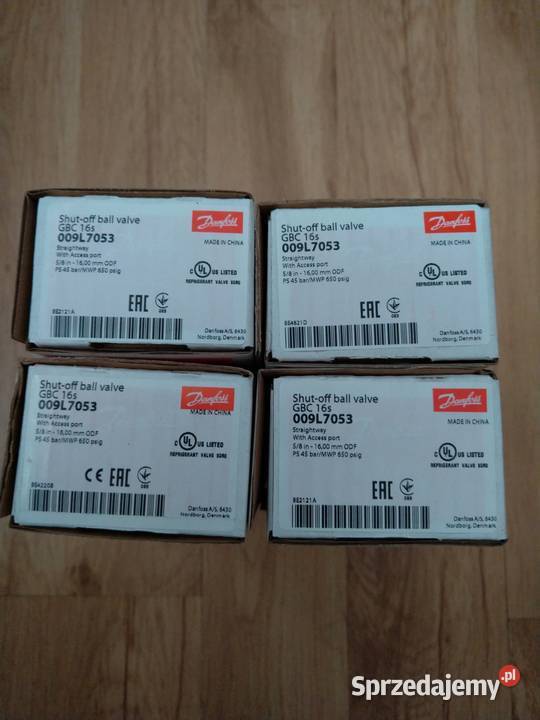 Kulowy zawór odcinający GBC 16s DANFOSS 009L7053 pomorskie Chojnice