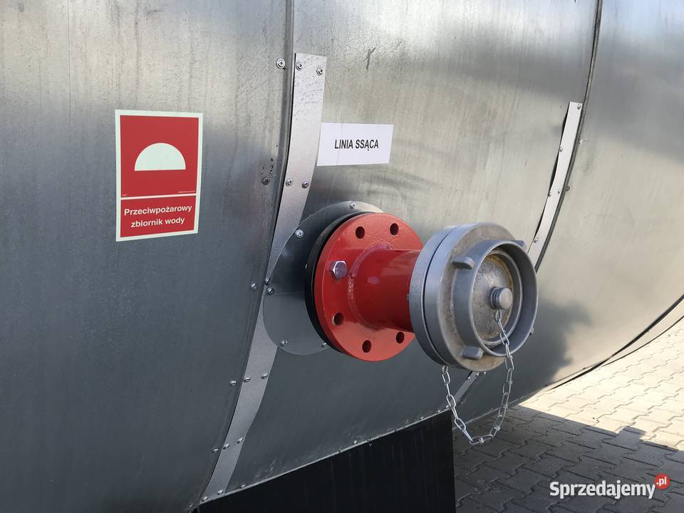 Zbiornik ppoż 50 000 l stalowy naziemny Zbiorniki Oświęcim sprzedam
