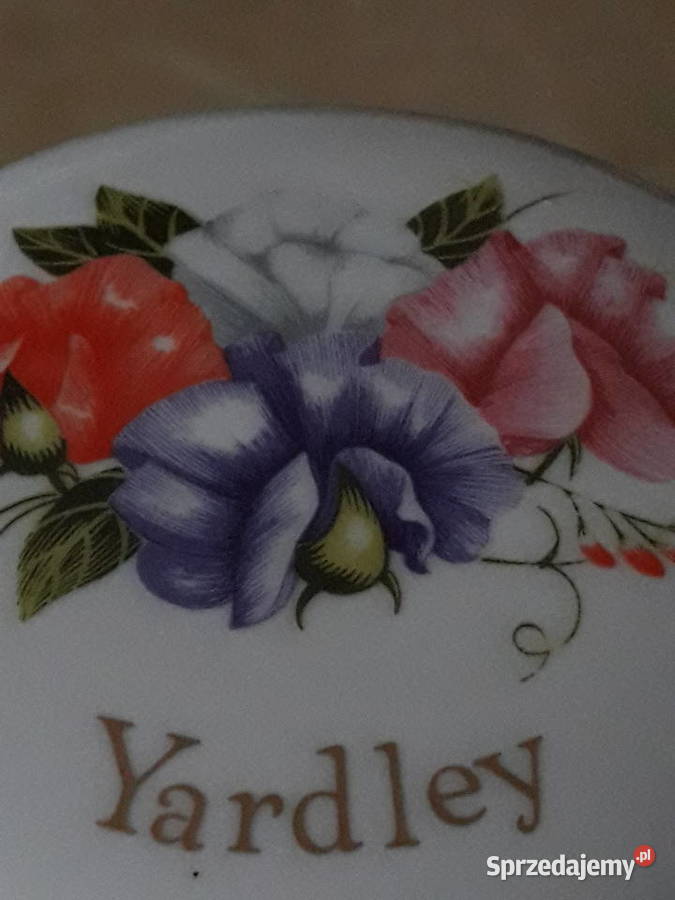 Waza reklamowa z królewskimi herbami lata 50 te Porcelana i szkło Janów Lubelski