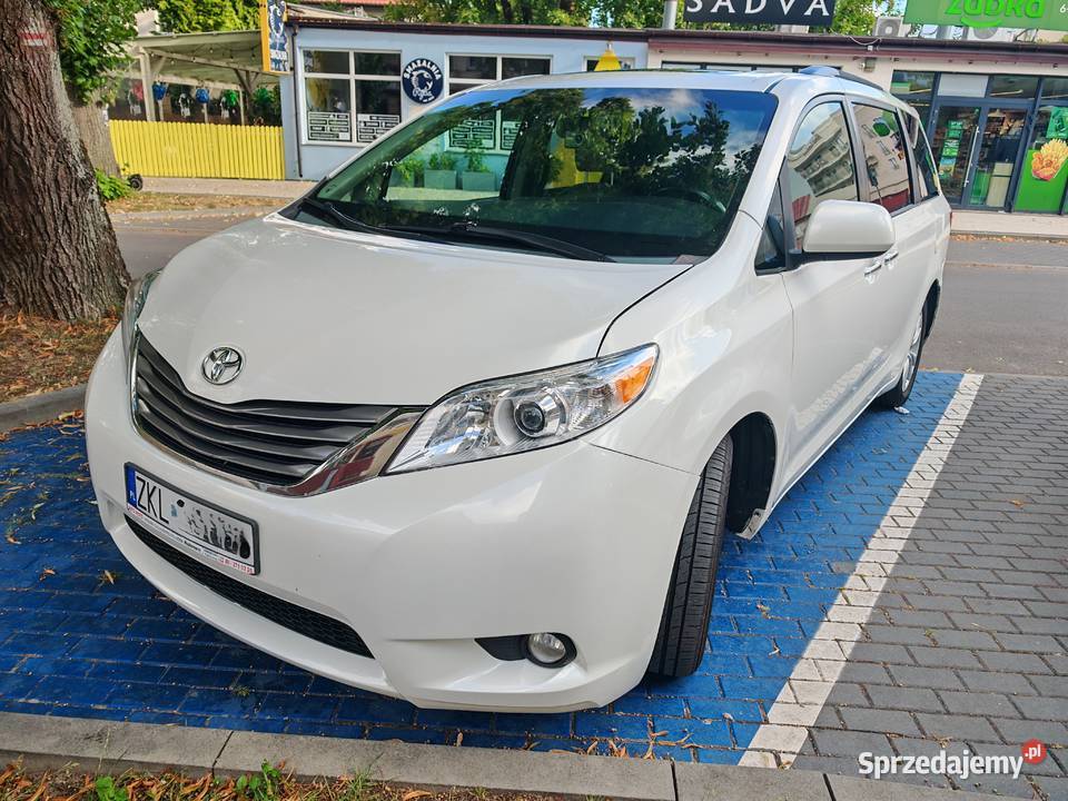 sprzedam Toyota Sienna 2015 XLE LPG Rok produkcji 2015 Kołobrzeg sprzedam