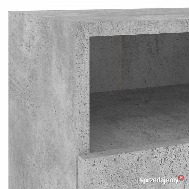 Ścienna szafka TV szarość betonu 40x30x30 mazowieckie Warszawa
