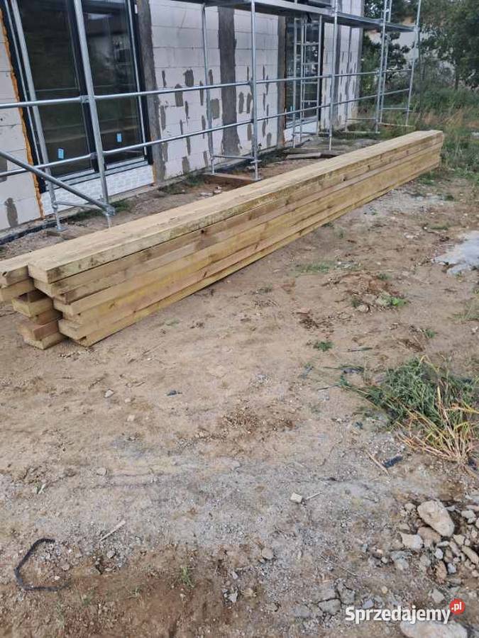 Nowe kantówki krokwie 14 sztuk 75mo18m008m Choszczno