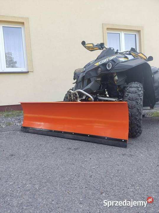 Pług do śniegu do quada ATV nowy solidny Świdnik