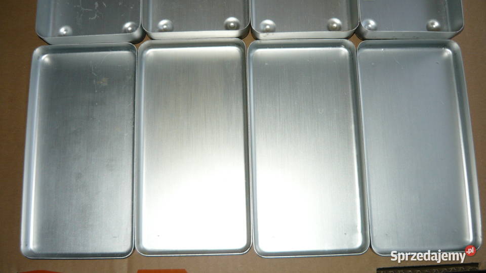 Pudełko aluminiowe 18 x 9 x 3 do sterylizacji Sokółka sprzedam