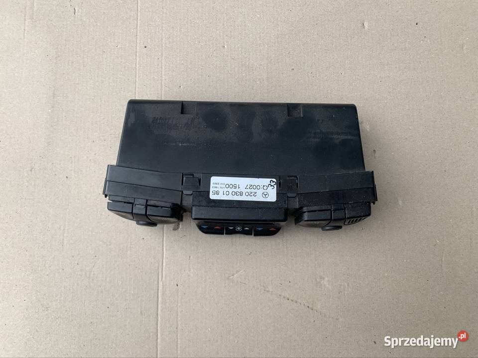 2208300185 panel klimatyzacji nawiewu mercedes s Szczecin