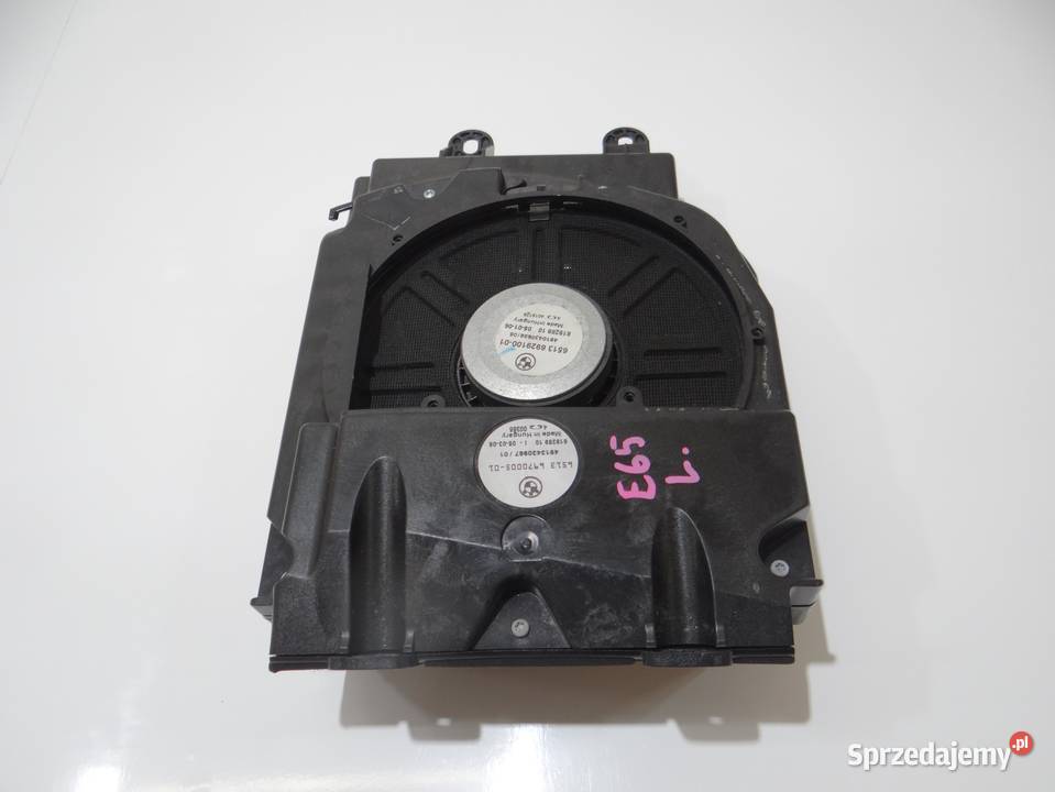 GŁOŚNIK NISKOTONOWY LEWY BMW E65 6970005 Strzyżewice