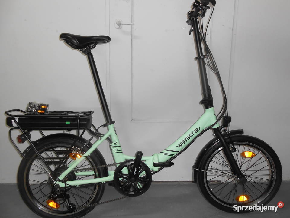 Elektryczny rower składany ALUMINIOWY dwa lata gwarancja Faktura Vat