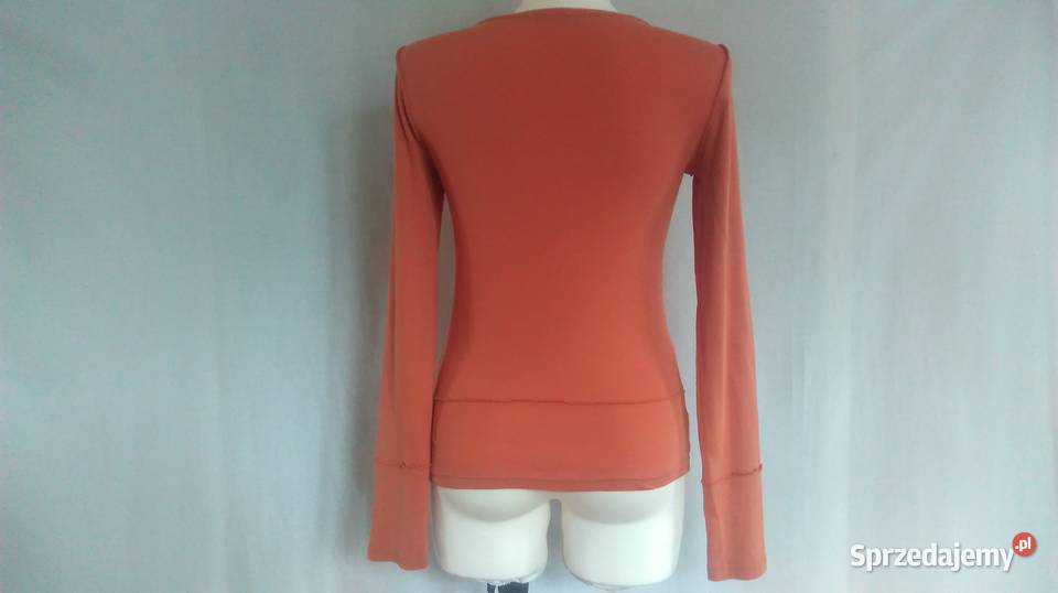 Bluzka damska Longsleeve pomarańcz r SM stan