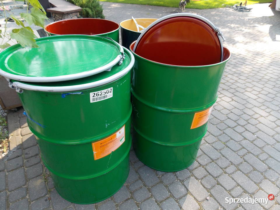 beczka plastikowa metalowa 200l 220l Pozostałe Nowe Iganie