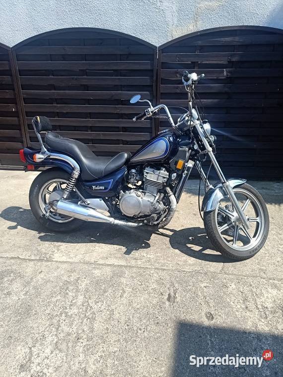 kawasaki en 500 vulcan wulcan granatowy Kramsk