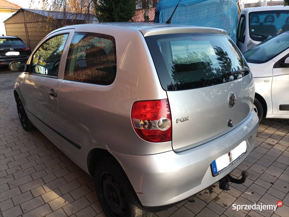 VW Fox 12 Benzyna Klima 2008rNiski przebieg Fox Goczałkowice-Zdrój sprzedam