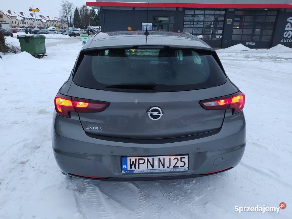 Opel Astra K 14 74 kW 100 benzyna rocznik 2016 z Płońsk