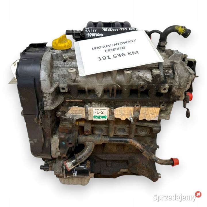 SILNIK 169A3000 Fiat 500 Panda II 14 16V 100 Chełm