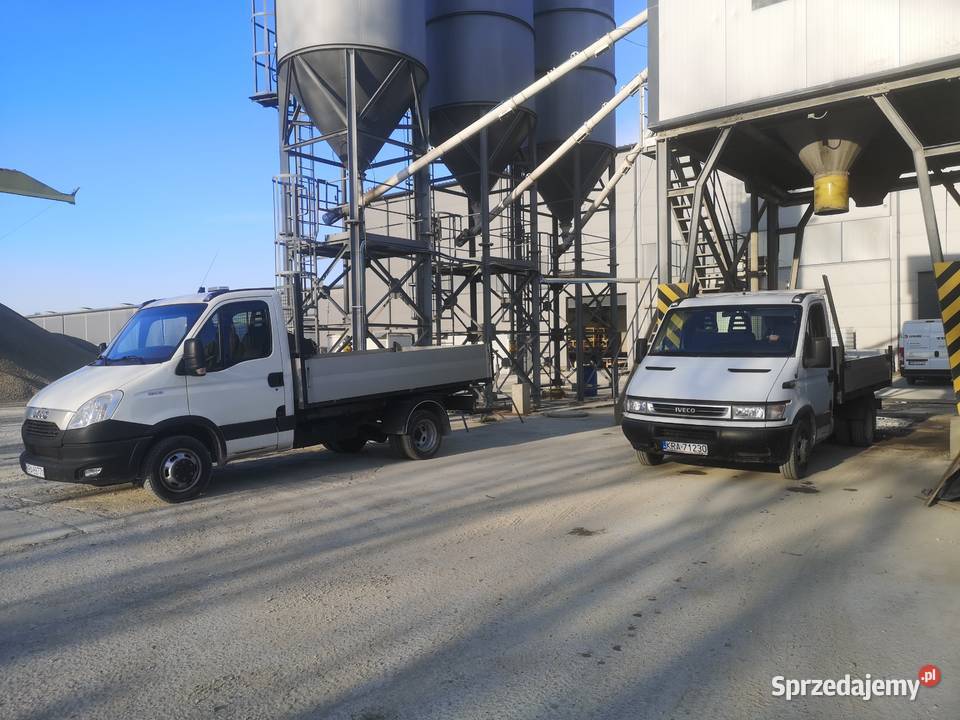 Zaprawa półsucha beton na wylewki mała wywrotka małopolskie Skawina