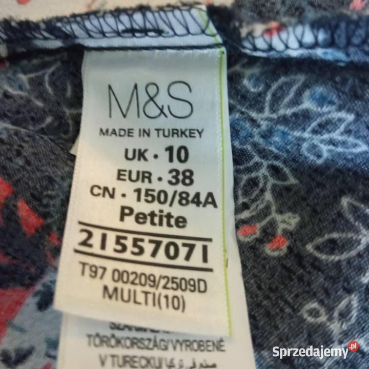 Nowa kolorowa sukienka bez rękawów r 38 Marks Koszalin