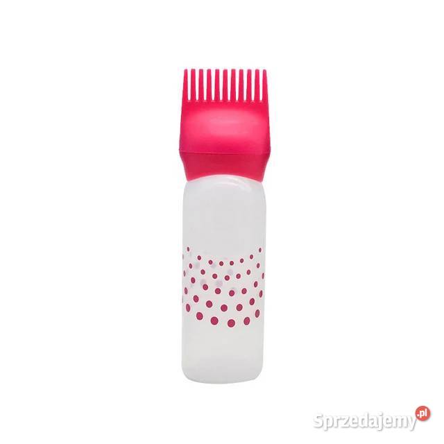 Aplikator do farbowania włosów Butelka 120ml Róż