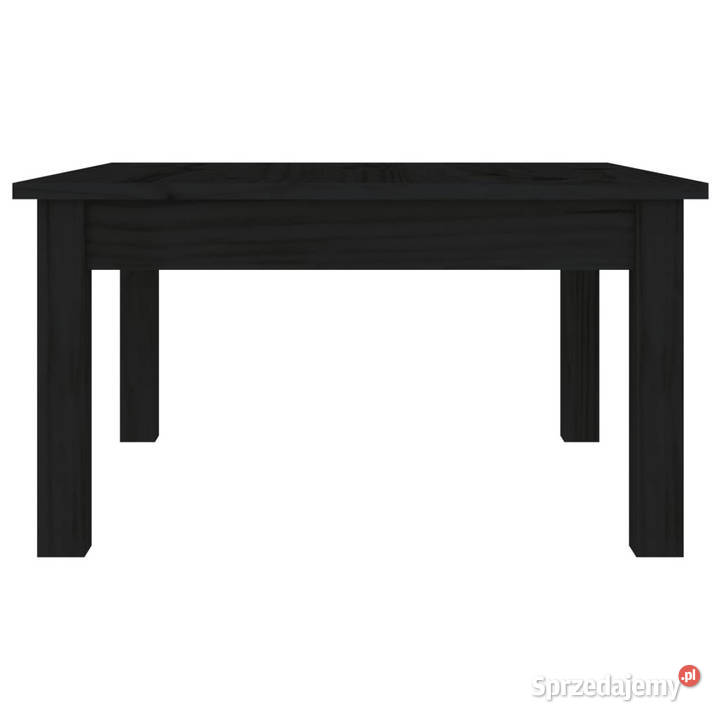 Stolik kawowy czarny 55x55x30 lite drewno Warszawa sprzedam