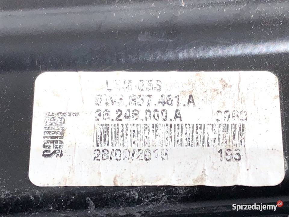 PODNOŚNIK SZYBY LEWY PRZÓD AUDI A5 F5 8W8837461A