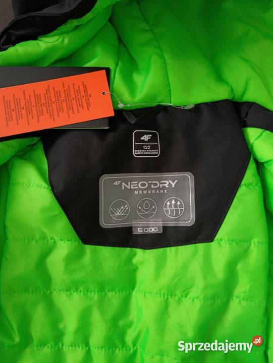 Nowa z metką kurtka narciarska 4F 122 Wilczewo