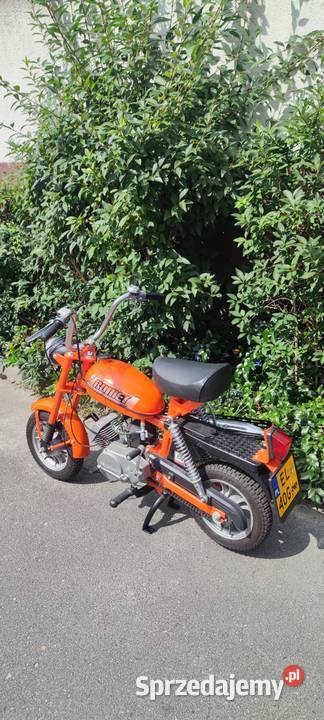 Motorynka Romet Pony m2 zabytek żółta tablica skuter