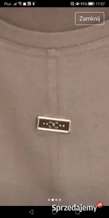 Nowa bluzka damska brązowy/beżowy Bluzki i koszule Moszczenica sprzedam