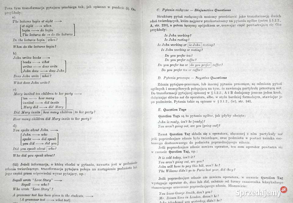 Gramatyka języka angielskiego Janina Smólska twarda Chełm