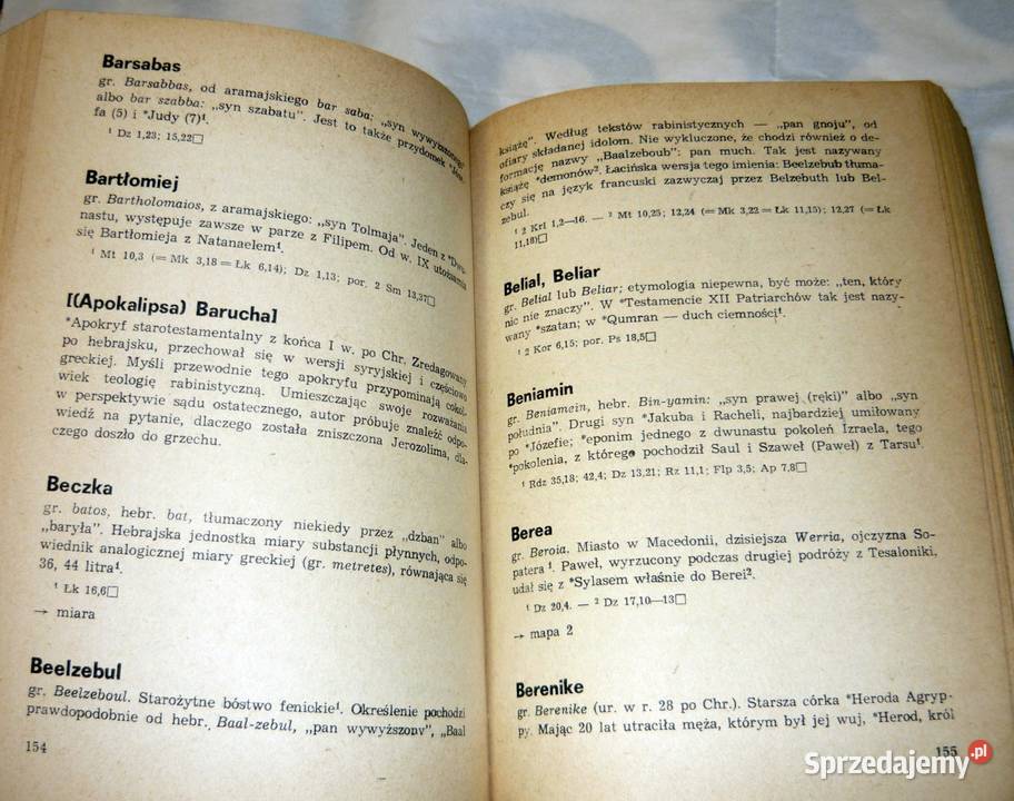 Słownik Nowego Testamentu Xavier LeonDufour Krotoszyn sprzedam
