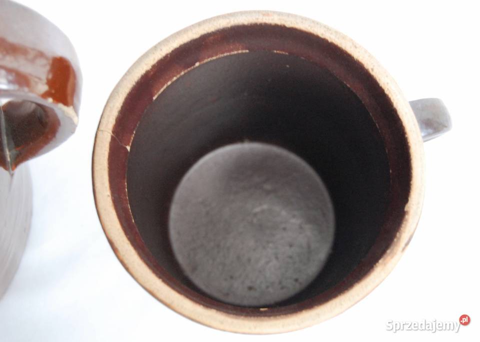 Duży kamionkowy garnek kamionka FNK Bochnia PRL Beczki i kamionki lubelskie Lublin