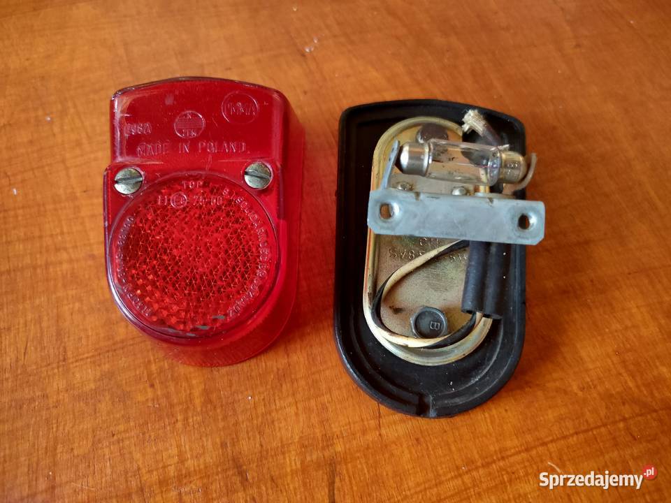 Lampa tył Komar Romet Ogar Motorynka ładny stan zachodniopomorskie Szczecin