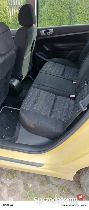 Peugeot 307 centralny zamek