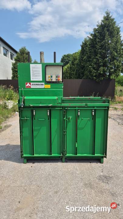 Belownica prasa dwukomorowa do foli kartonu Drzewica