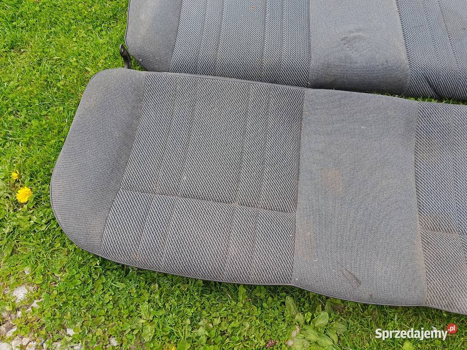 Wnętrze fotele boczki kanapa tapicerka Golf MK2 Frysztak