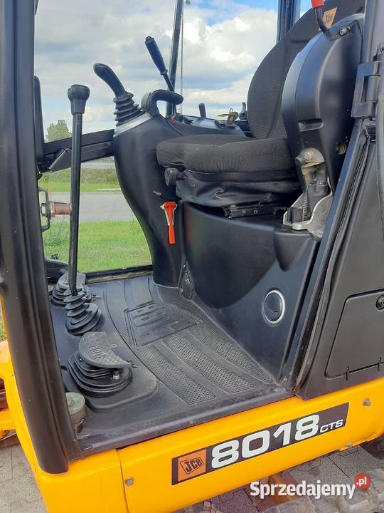 JCB 8018 CTS 2015r 2200mth GWARANCJA LEASING Gniezno