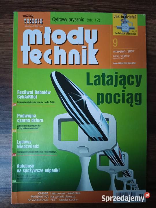 Młody Technik 092007 wrzesień małopolskie sprzedam