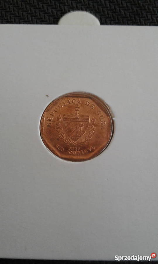 1 Centavo 2017 rKuba UNC Konin