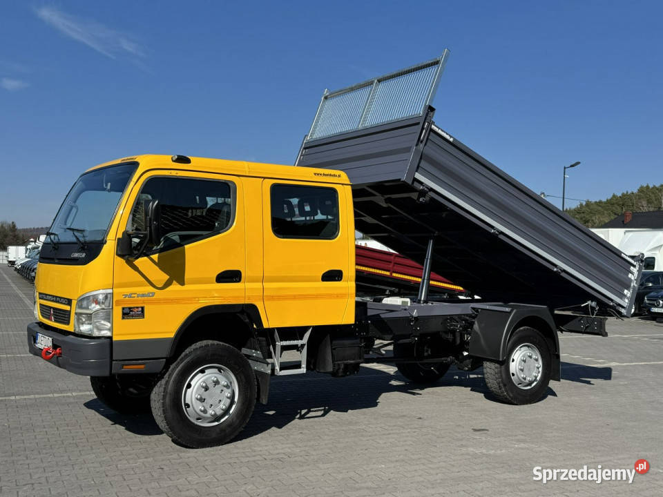 Mitsubishi Canter Fuso 4x4 17C18D 49180 Wywrotka klimatyzacja Widełki